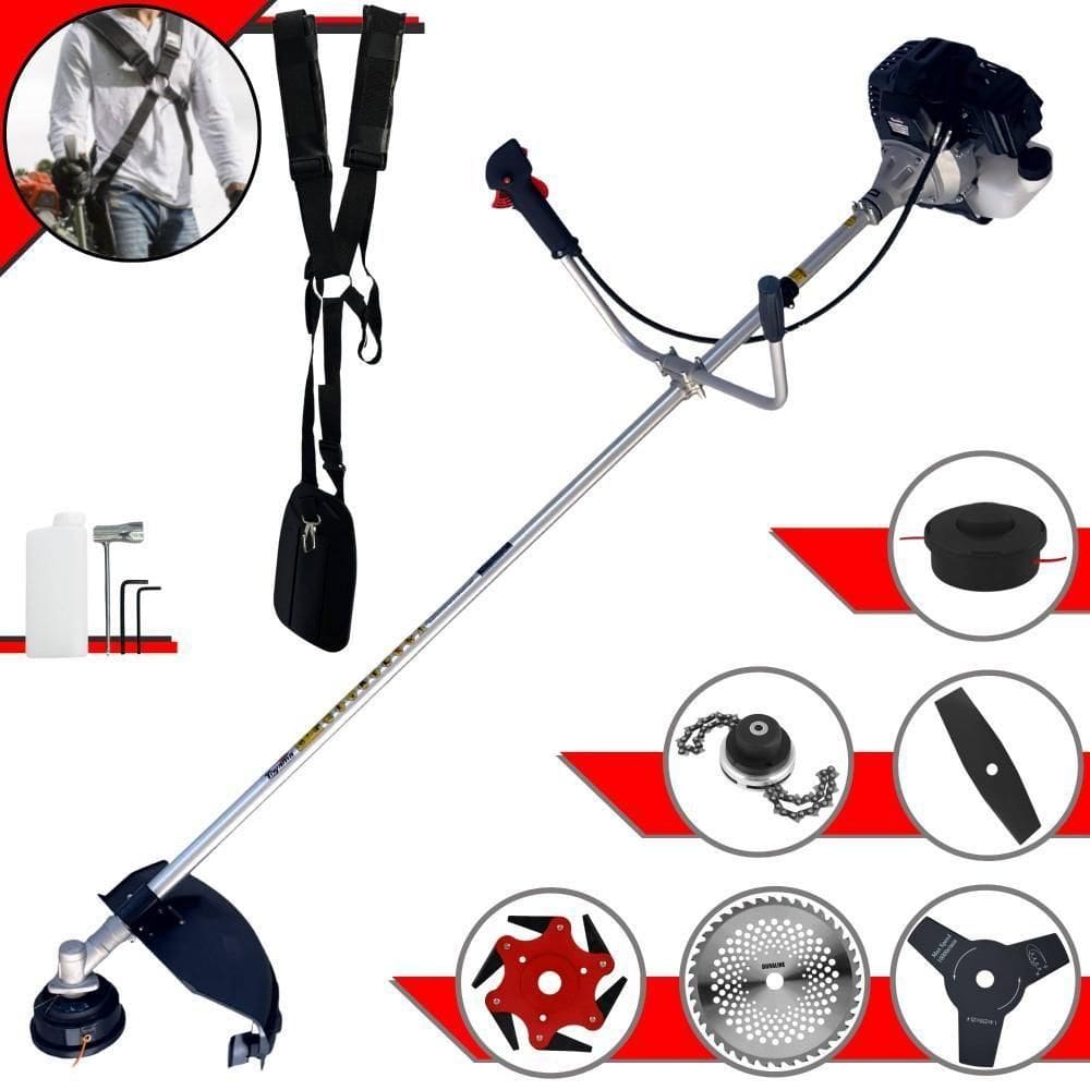 Roçadeira Rt43lb25a 43cc Com Facas 2p, 3p, 6p, 40d, Trimmer