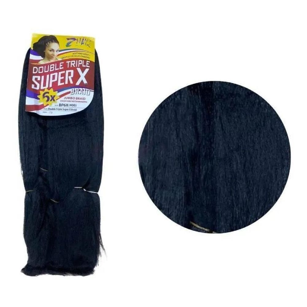 2X Apliques De Cabelo Sintético Zhang Hair Estilo Entrelace,