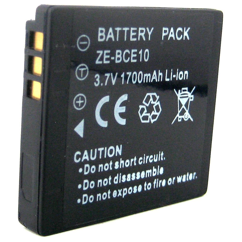 Bateria de lítio recarregável Zeikos ZE-BCE10 para Panasonic