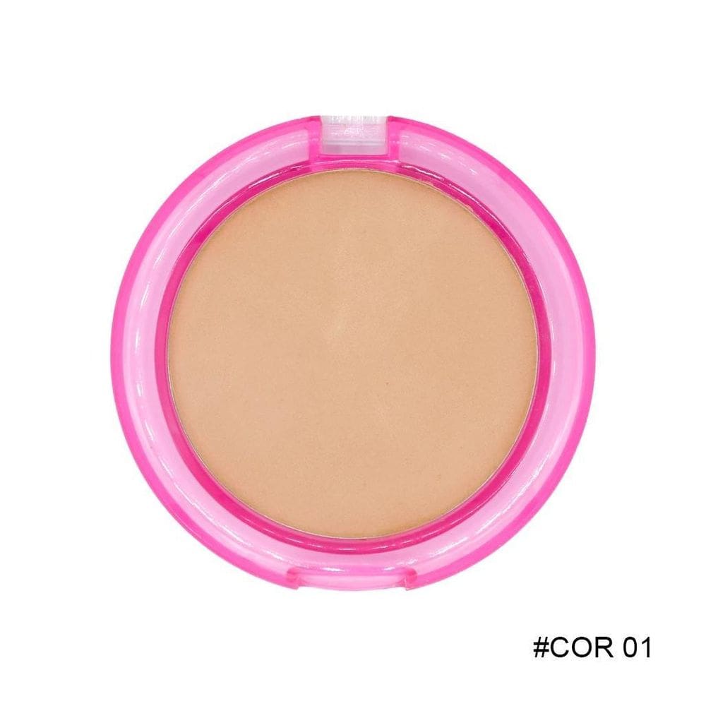 Pó Compacto Lovely Cor 1 - Tom Bege Claro