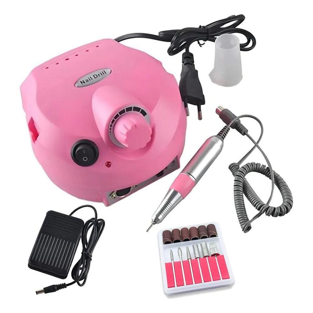 2X Motor Porquinho Unha Nail Acrigel Esmalte Gel Manicure Ba