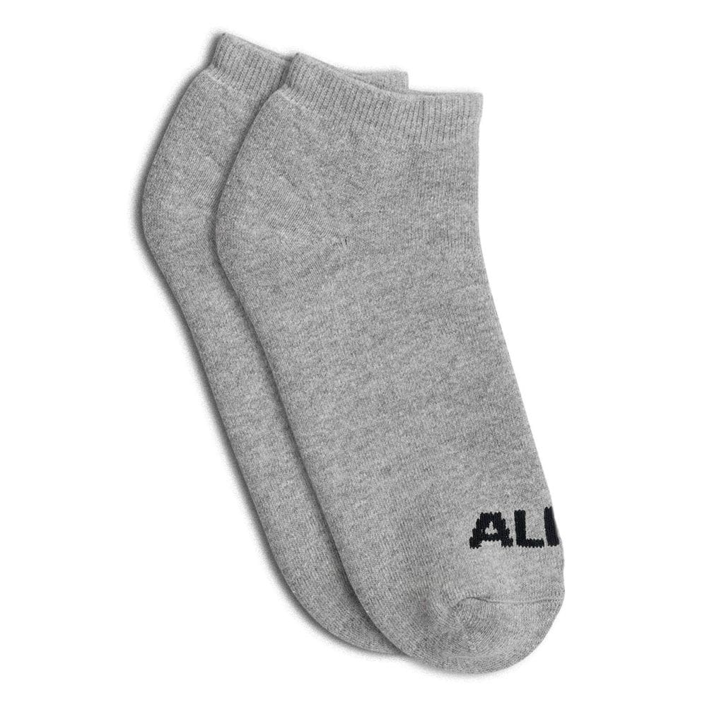 Meia Curta Alive Logo | Cinza