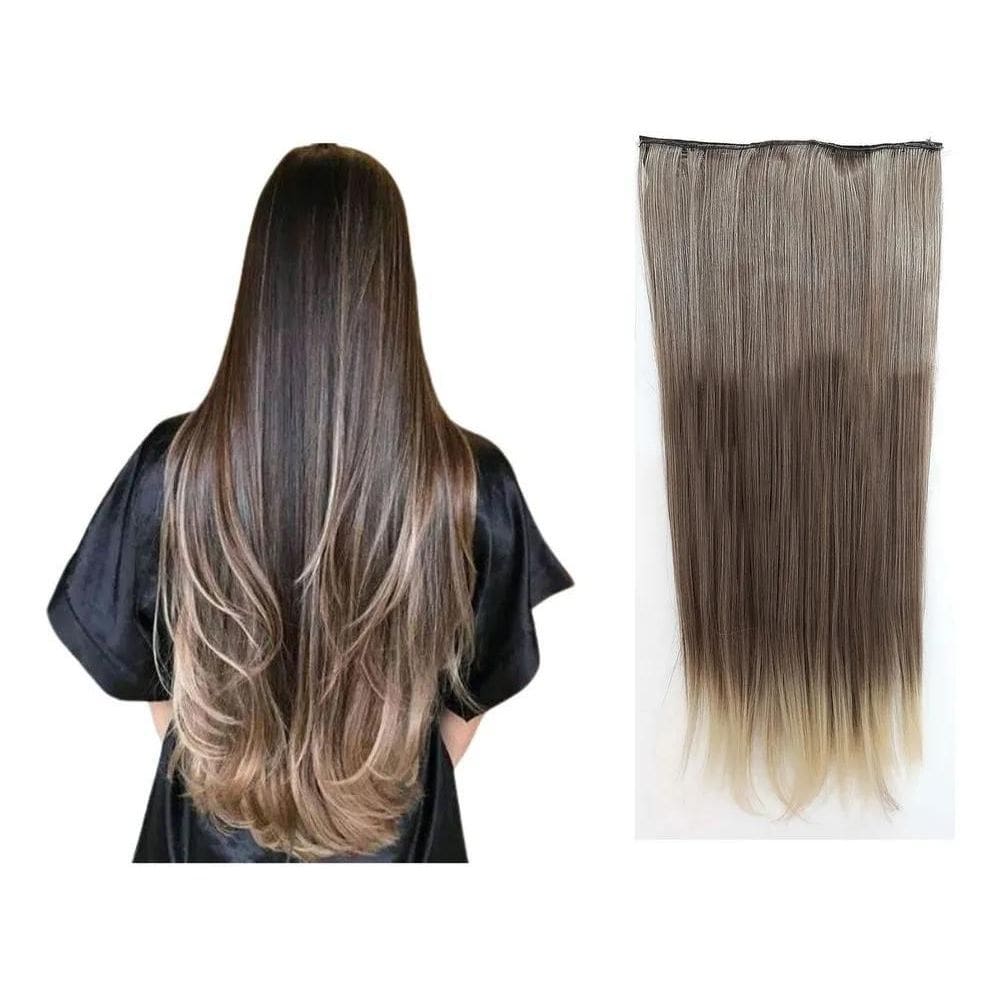 2X Aplique Tic-Tac Cores Fibra Idêntico Humano Aceita Chapin