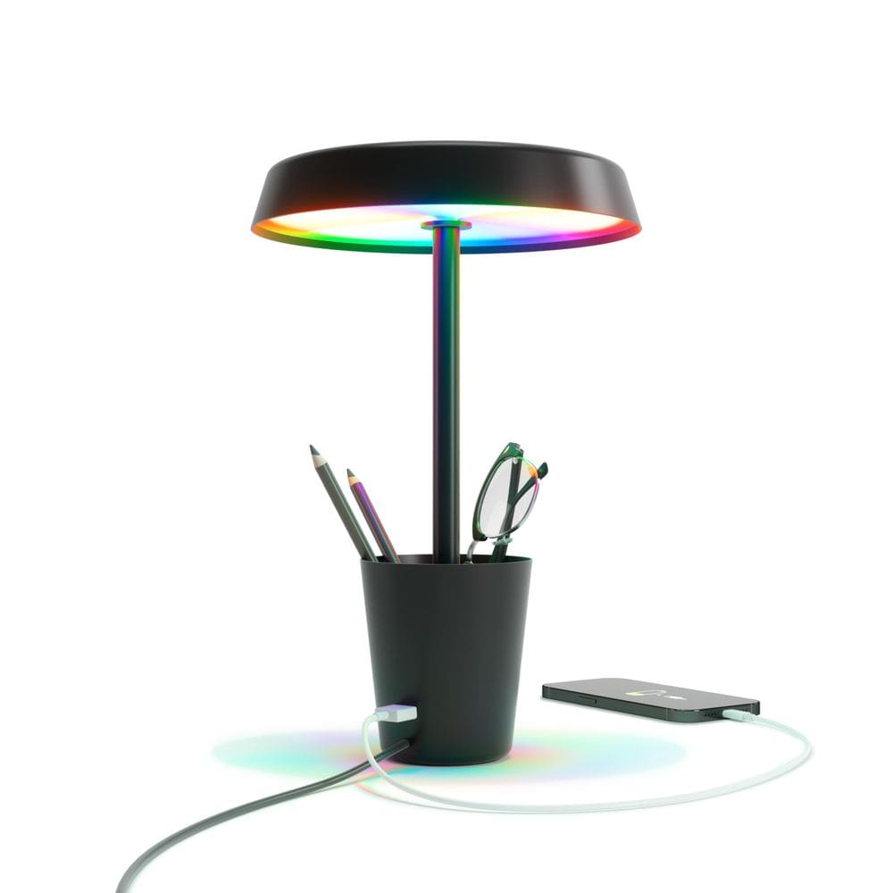 Smart Lamp Umbra Cup com mais de 16 milhões de cores (preto)