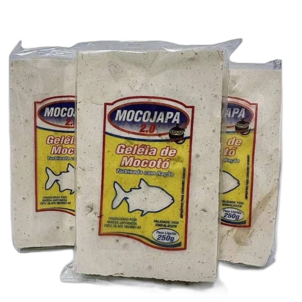 Kit Isca Pesqueiro Geleia Mocotó Mocojapa 2.0 Massa Japonesa