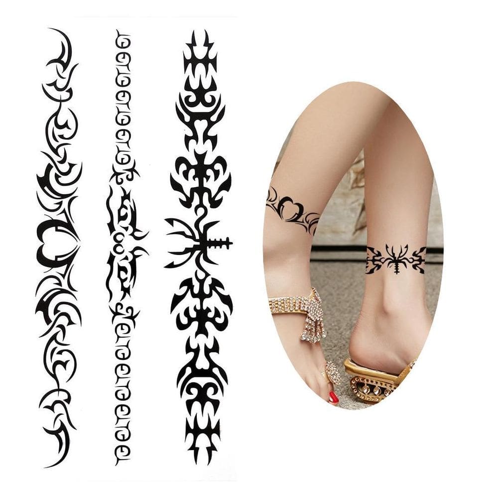 Tatuagem Temporária Tribal Estilo Egito Modelo