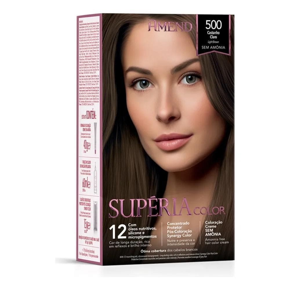 2X Tonalizante Cabelo Amend Supéria Color Escolha A Cor