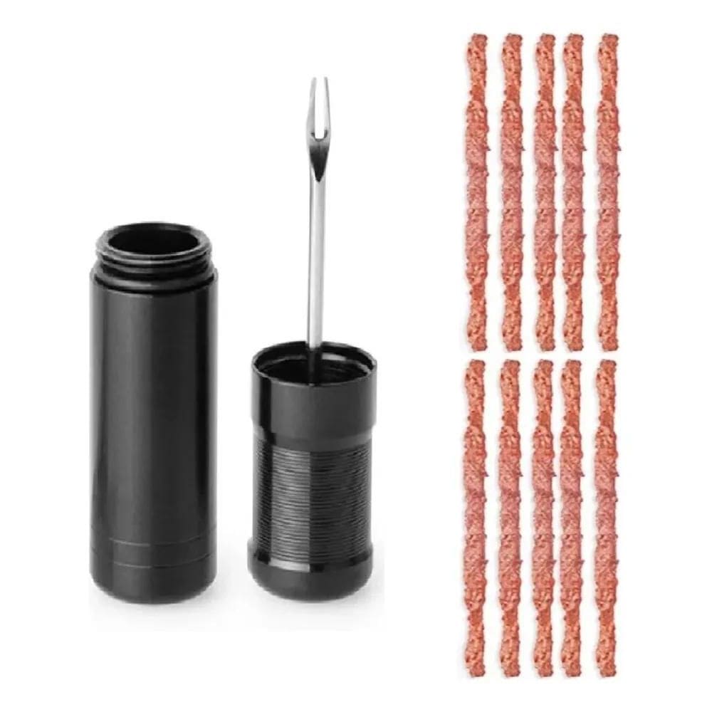 2X Kit Ferramenta Reparo Conserto Pneu Tubeless/Sem Câmera P