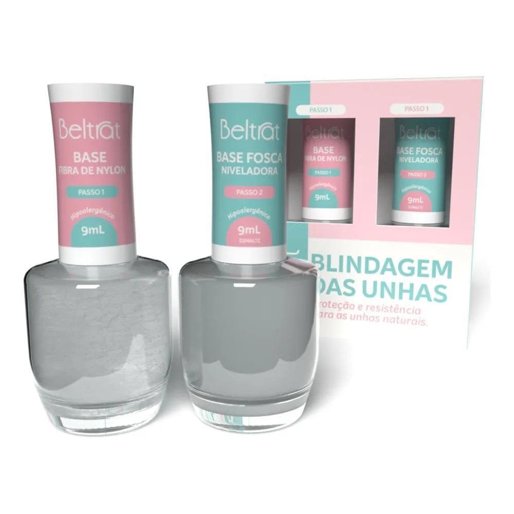 2X Kit Blindagem Para Unhas Naturais 18Ml - Beltrat