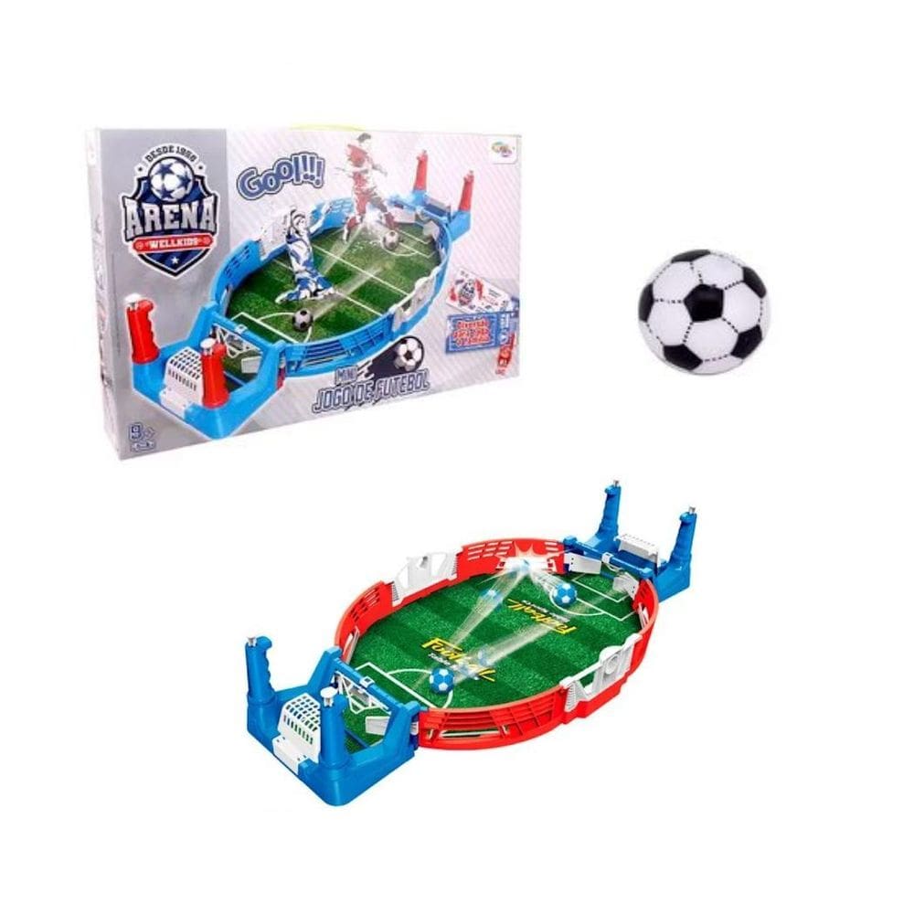 Brinquedo Mesa Jogo Futebol Game Menino Pebolim Grande