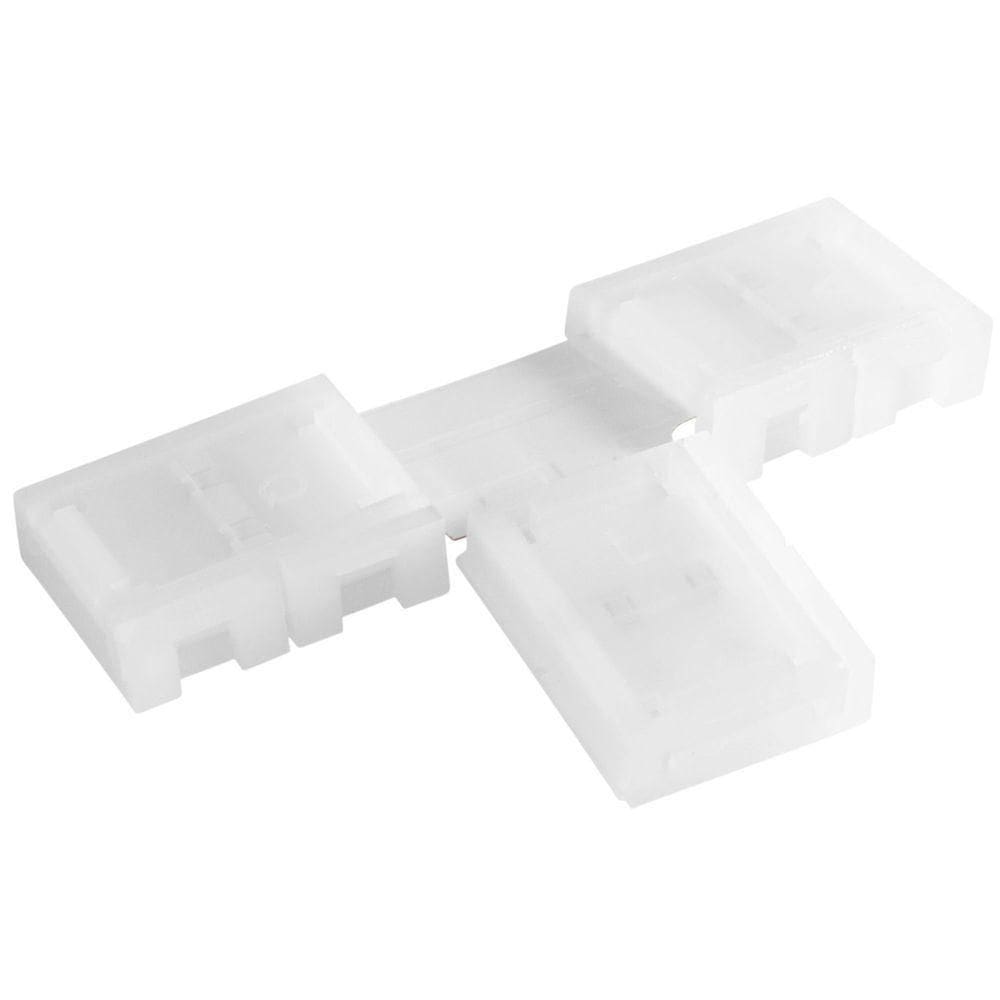 Conectores Em T Tramontina Para Fita Led Smd 5-8 W 12-24 Vdc Com 20 Peças Tramontina