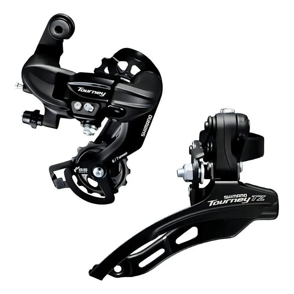 Cambios Shimano Tourney Traseiro E Dianteiro Ty300/Tz510 Kit