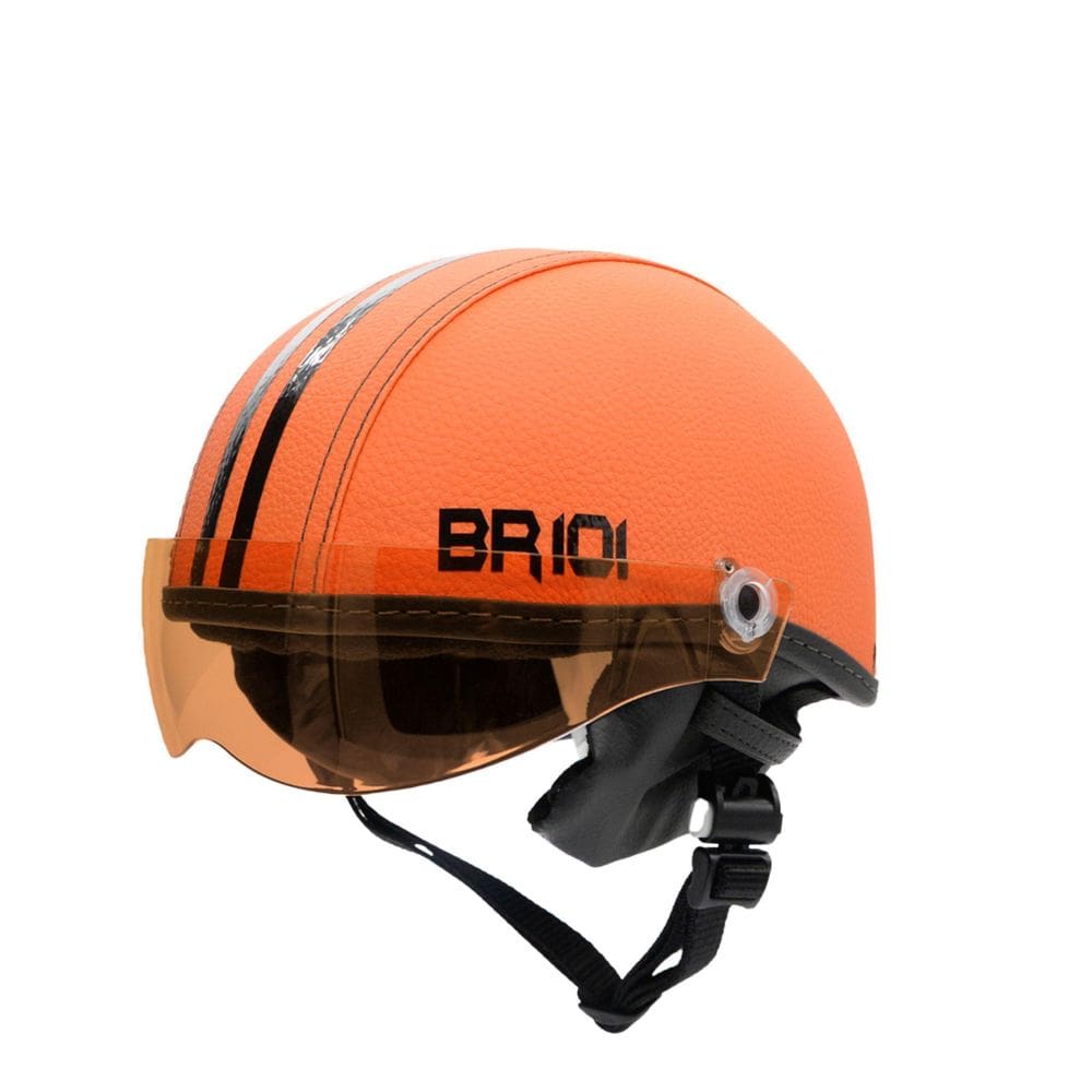 Capacete Coquinho Br 101 Laranja Vision Laranja P