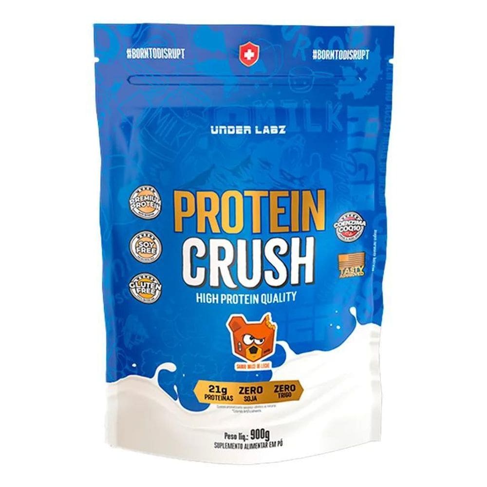 2X Protein Crush Refil 900G - Under Labz Sabor Dulce De Lech