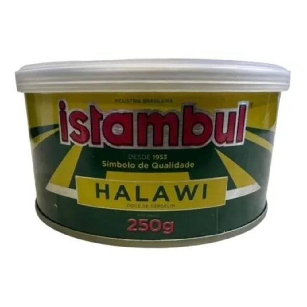 Kit 2 Halawi Istambul Doce Gergelim Raleu Tradicional 250 Gr