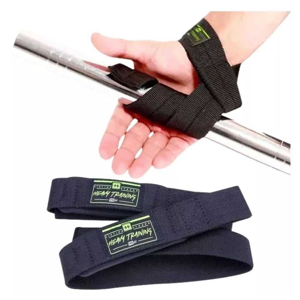 Kit 2 Strap Para Musculação Academia Treino Exercício