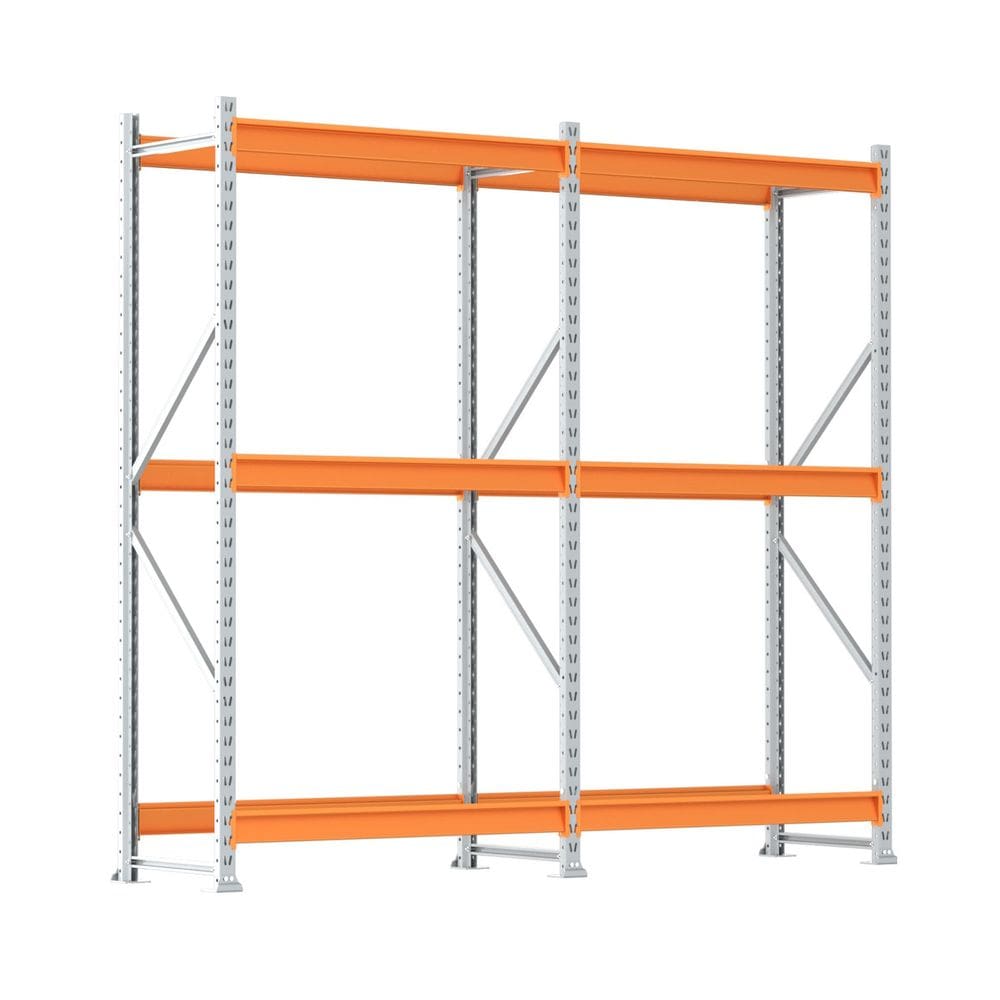 Mini Porta Pallet 180 250kg 3 Nivel Kit 360x200x60 Sem Bande