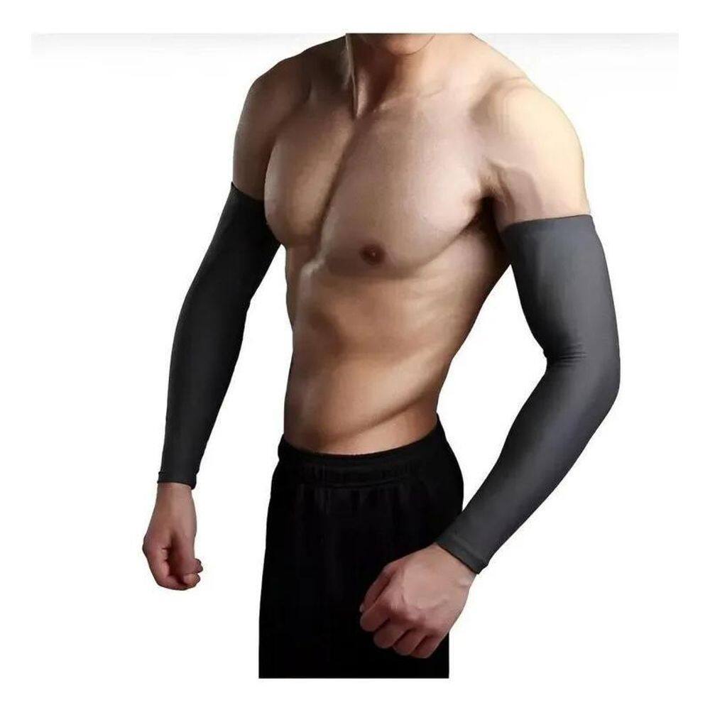 2X Mangote Segunda Pele Bike Protetor Solar Manga Manguito