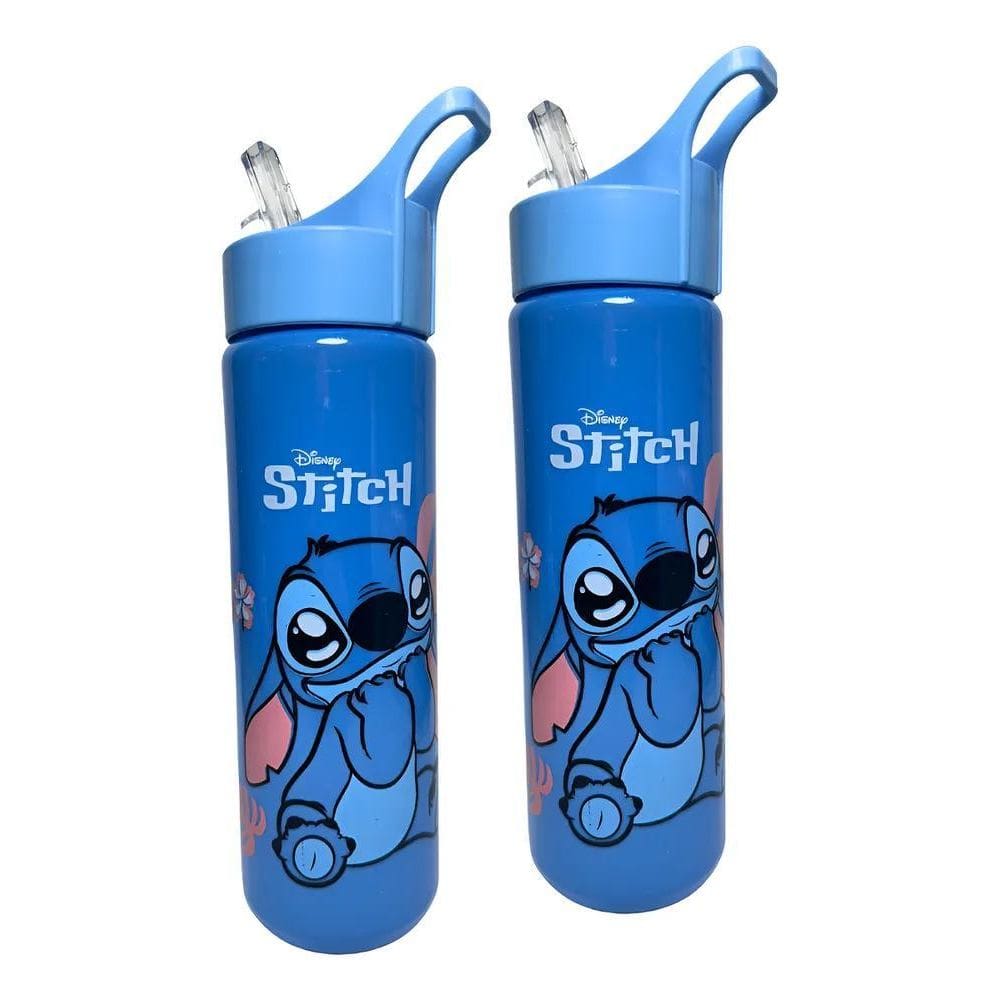 2X Garrafa Stich Lilo Infantil Garrafa De Agua Squeeze Stitc