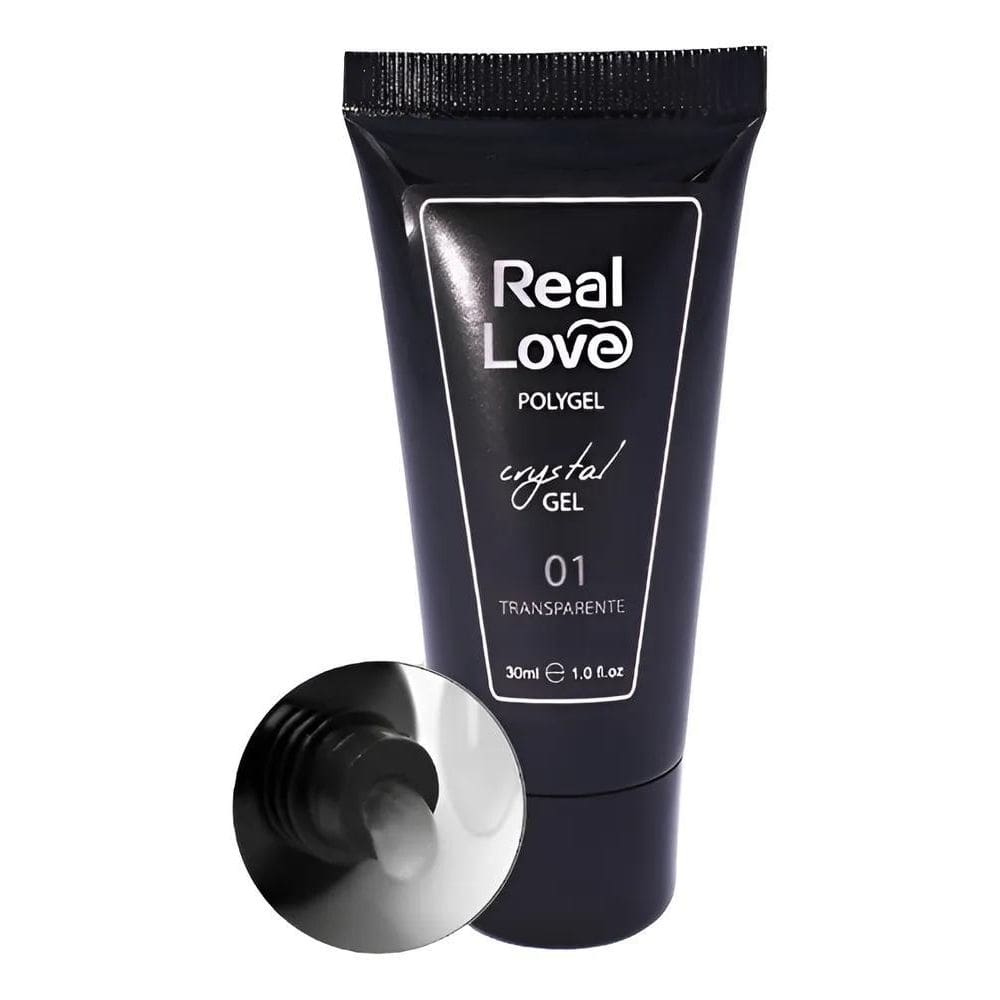 2X Polygel Cabine Gel Molde F1 Real Love 30Ml Unha Uv/Led