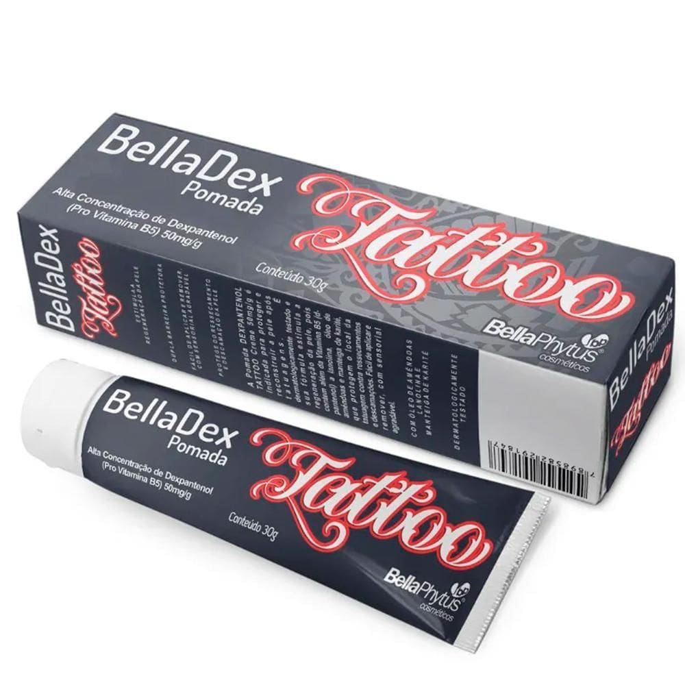 Hidrtante Para Tatuagem - Tattoo Pomada Dexpantenol 30G