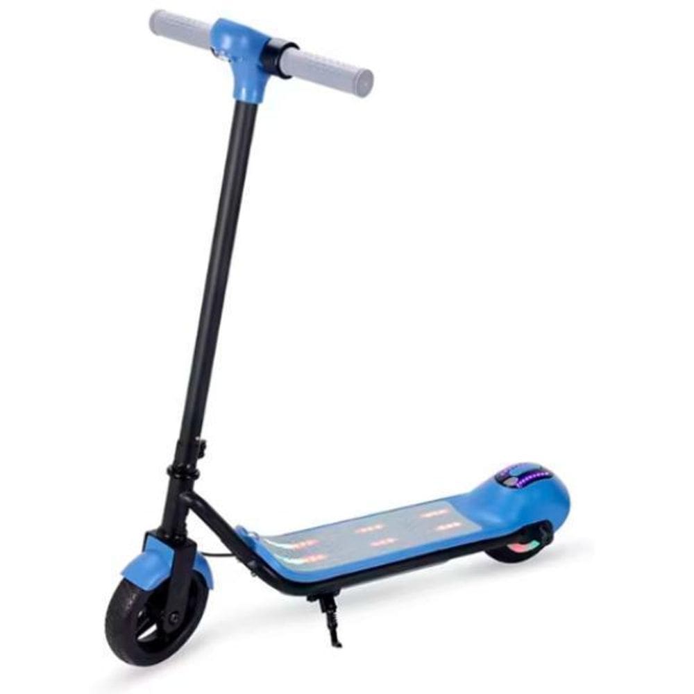Patinete Elétrico Infantil Portátil Bluetooth Azul Brinovar