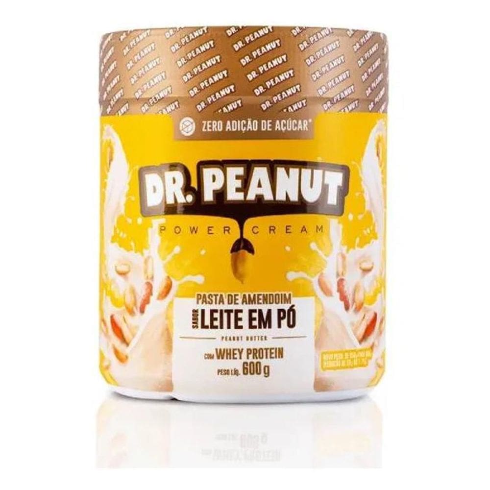 2X Suplemento En Pasta Dr. Peanut Sódio Sabor Leite Em Pó X