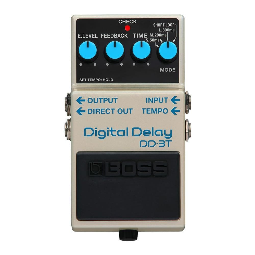 Pedal de atraso digital BOSS DD-3T com Tap Tempo