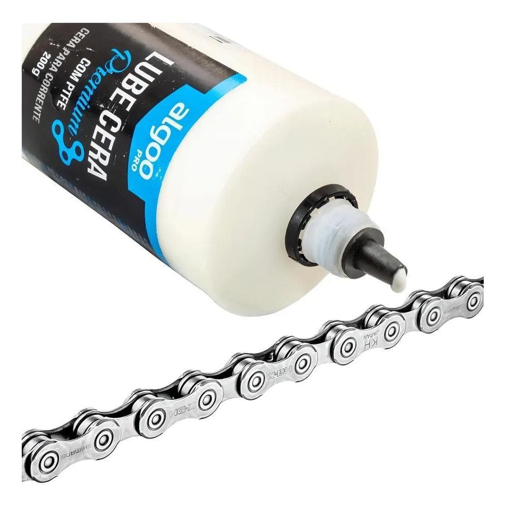 2X Óleo Lubrificante Corrente Bike Algoo Lube Cera 200Ml C/P
