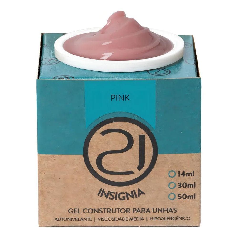 2X Gel Nails 21 Ecoline Insignia Pink 30Ml