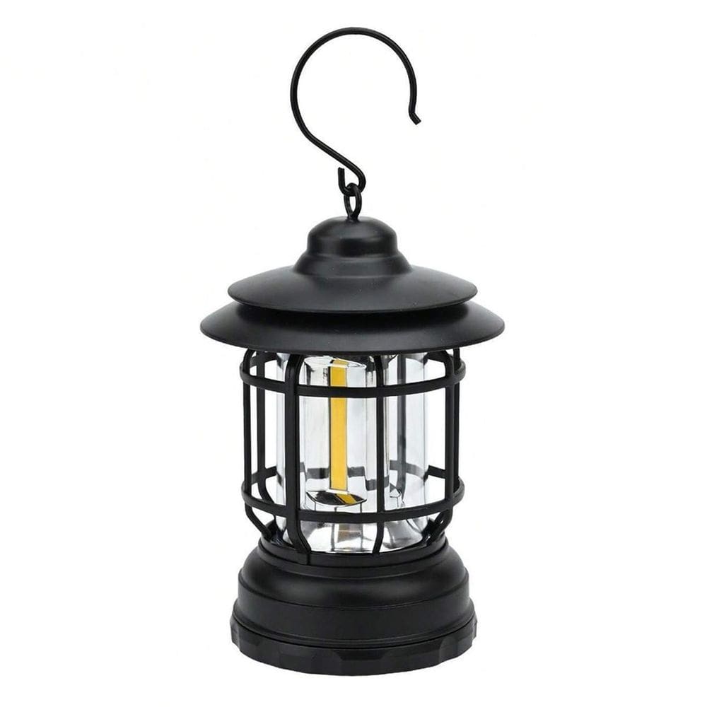 Lampião Led Recarrega Retrô Regulador Intensidade Usb Cor: