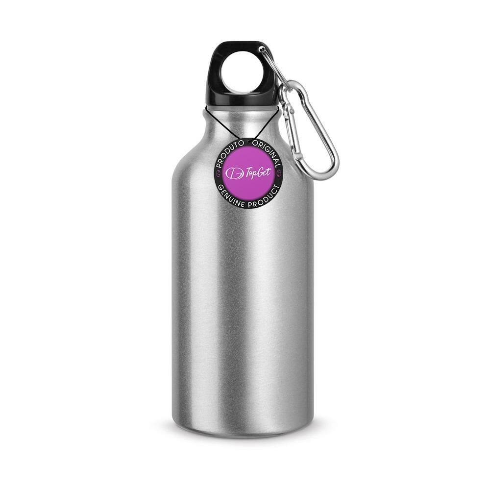 Garrafa Squeeze Em Alumínio 400Ml Idaho Topget - Cromado