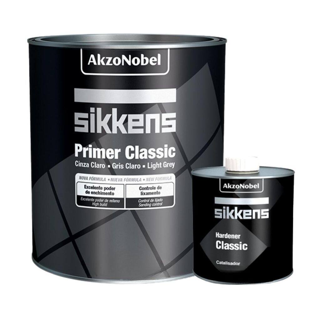 Kit Primer Classic 1L + Catalisador 225Ml Sikkens