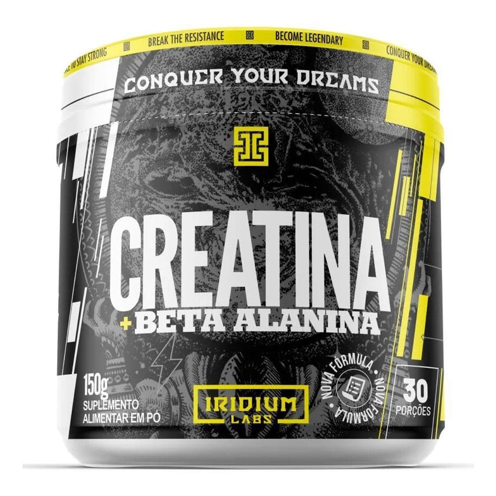 2X Creatina + Beta Alanina 150G - Iridium Labs Sabor Sem Sab