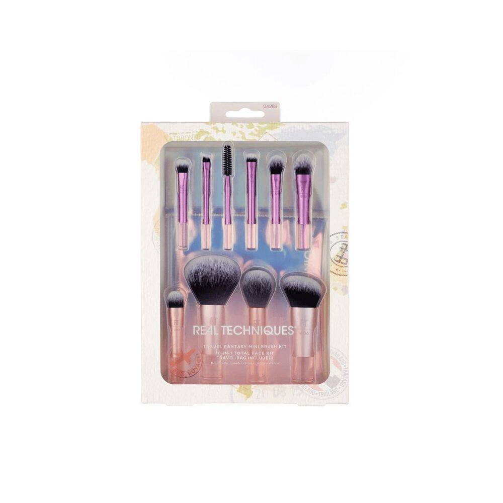 Real Techniques Travel Fantasy Mini Brush Kit 10-In-1