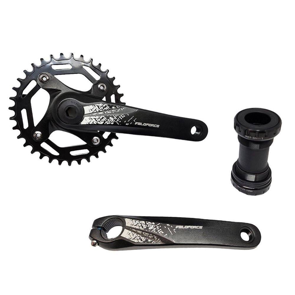 Pedivela Bike Bicicleta Integrado 36T Aluminio 11/12V 170Mm