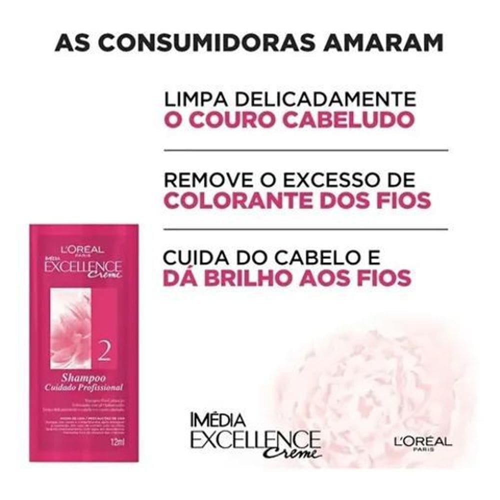 2X Kit Tintura L`Oréal Imedia Tom Castanho Natural Para Cab