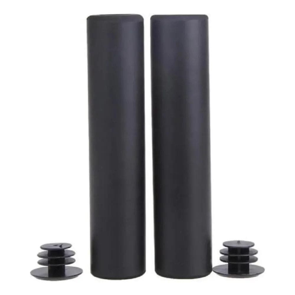 2X Manopla Luva Silicone Confort Espuma Gel Punho Cor Preto