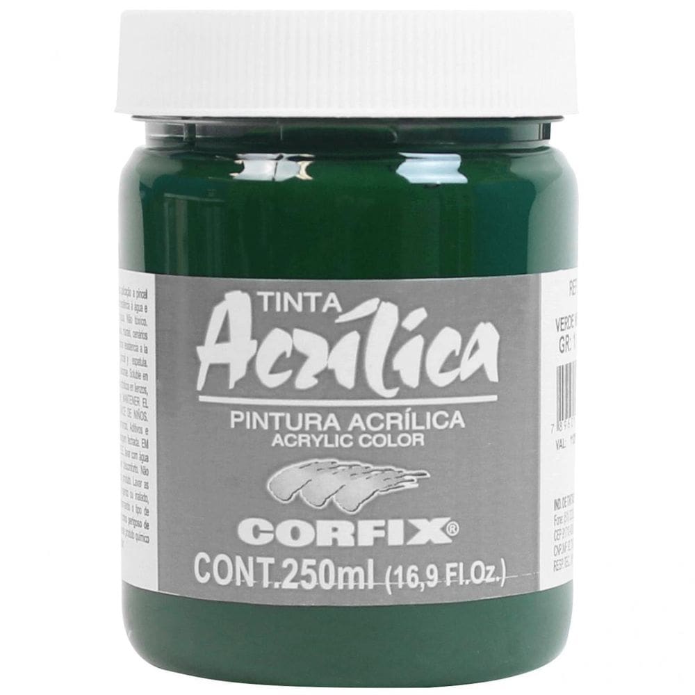 Tinta Acrílica Corfix  Verde Vessie 78 G1 250Ml