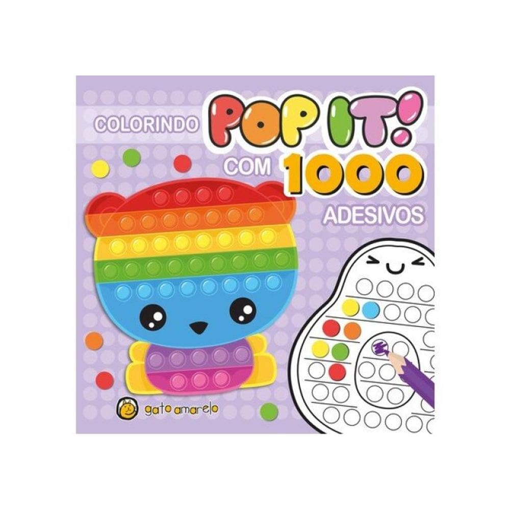 Colorindo Pop It - Ursinho