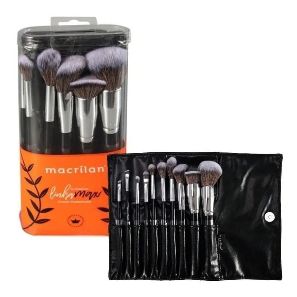 2X Kit Max 10 Pincéis A100 - Macrilan