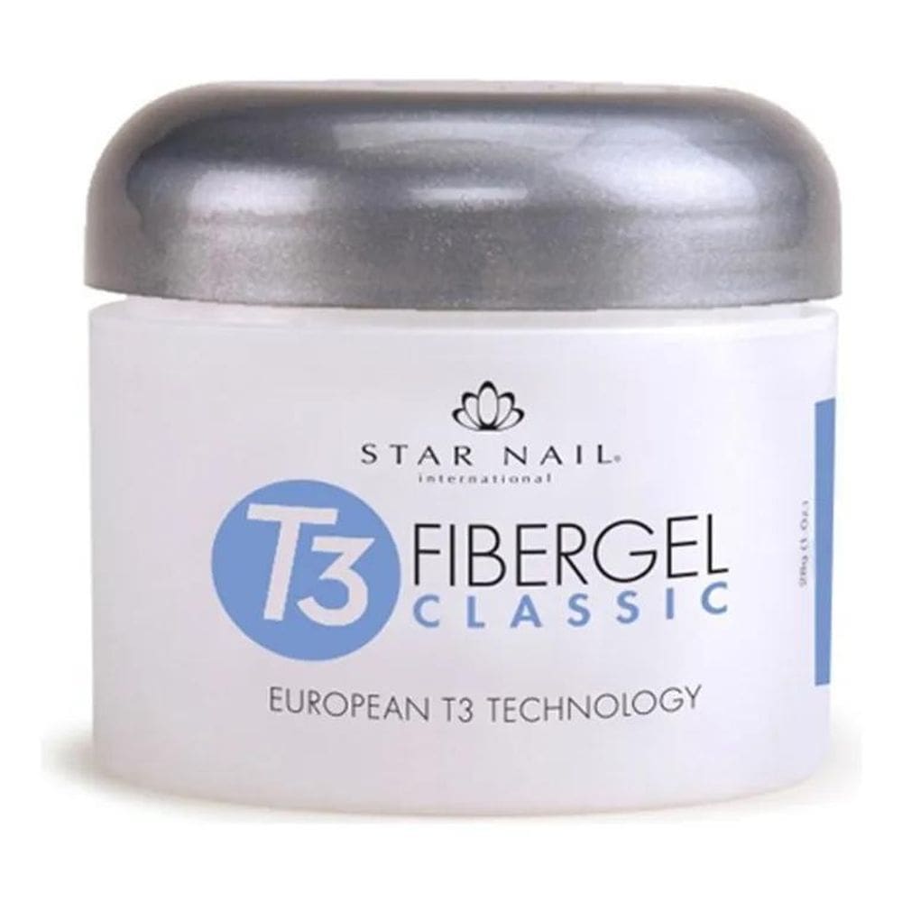 2X Gel T3 Fibergel Clear Star Nail Internacional / Cuccio 28