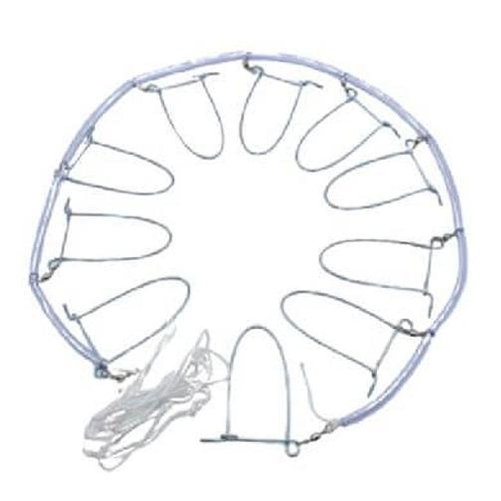 Fieira Cintura Prender Peixes 10 Presilha Pesca Sub Mergulho