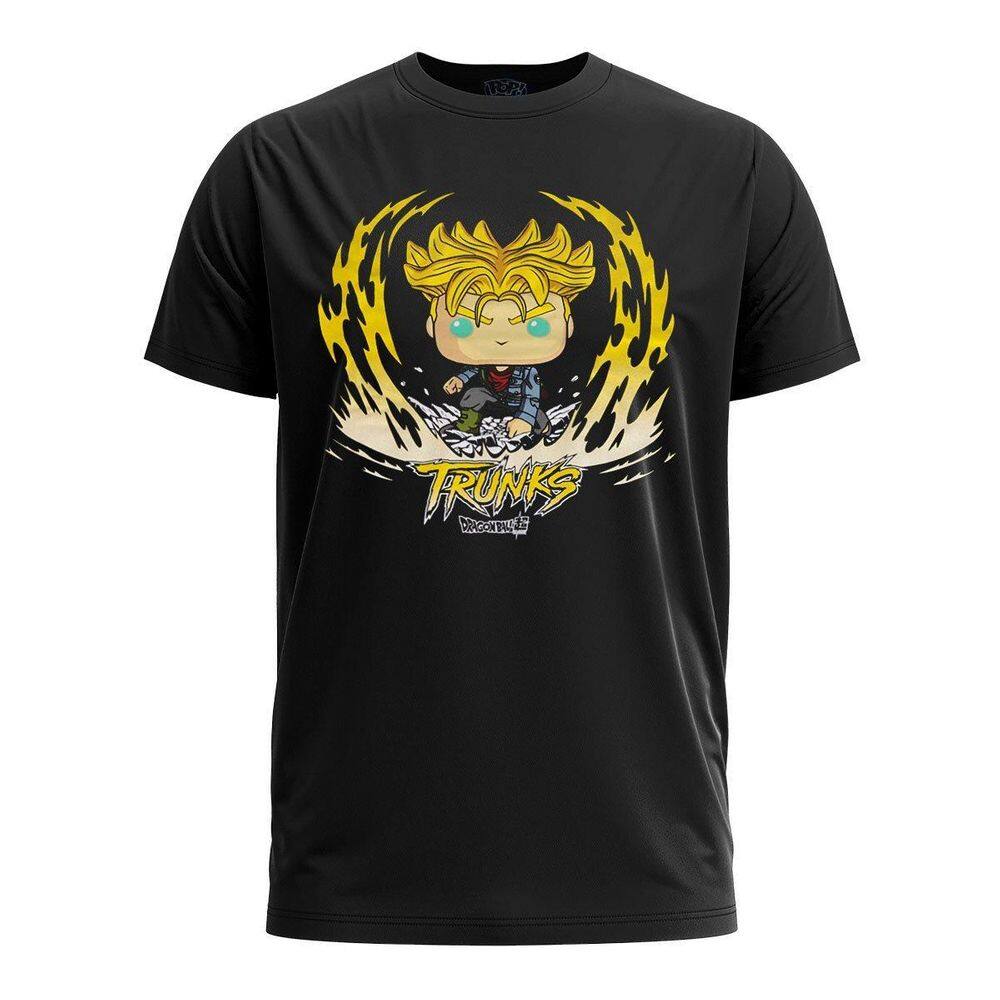 Poptees Camiseta : Dragon Ball Super - Trunks - Tam. Pp