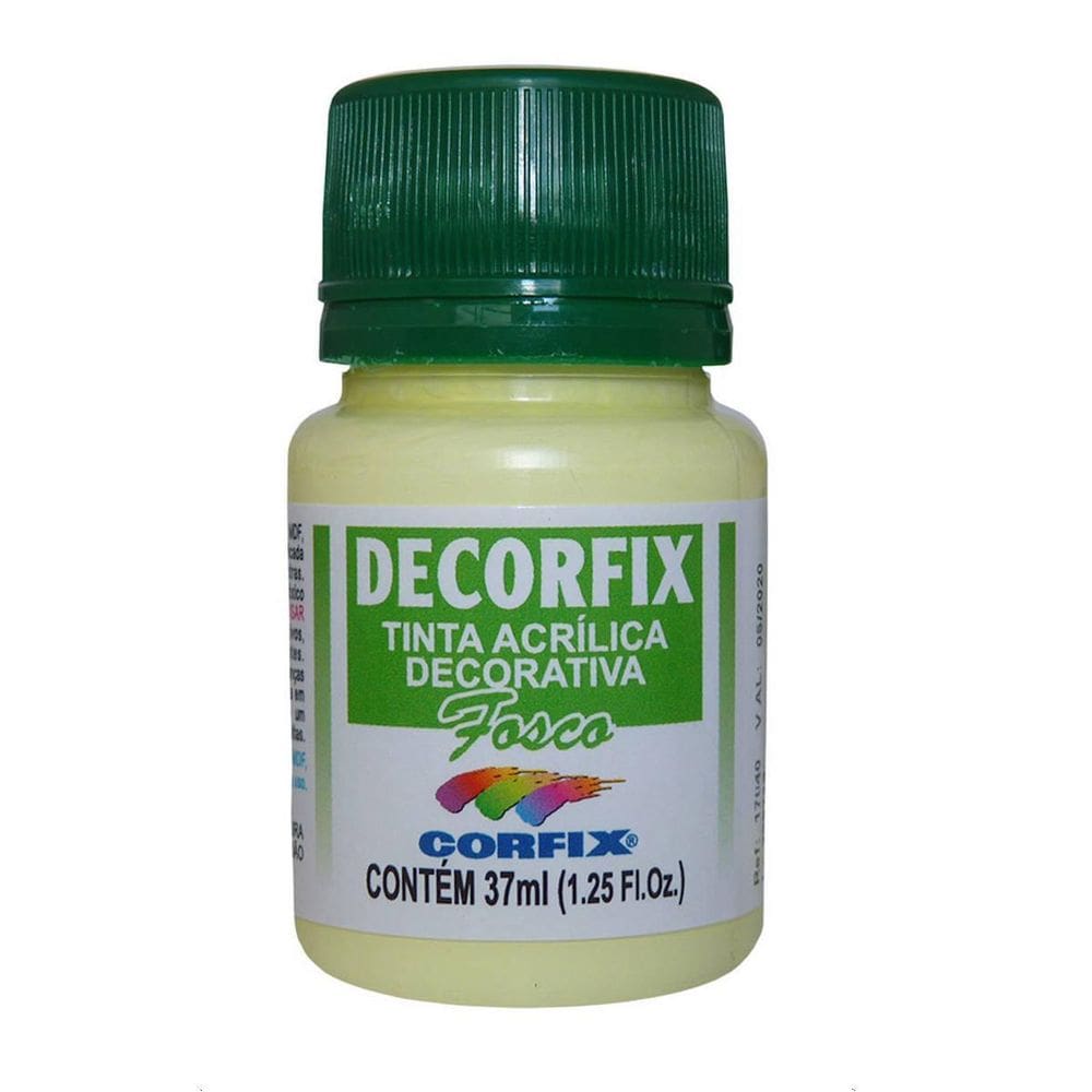 Tinta Decorfix Fosca 472 Amarelo Bebe 37Ml