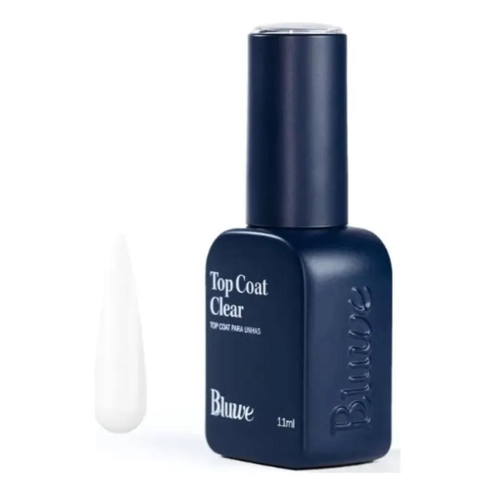 2X Top Coat Super Clear 10Ml - Bluwe