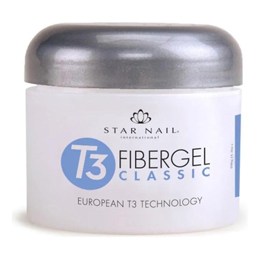 2X Gel T3 Fibergel Pink Star Nail Internacional 28G