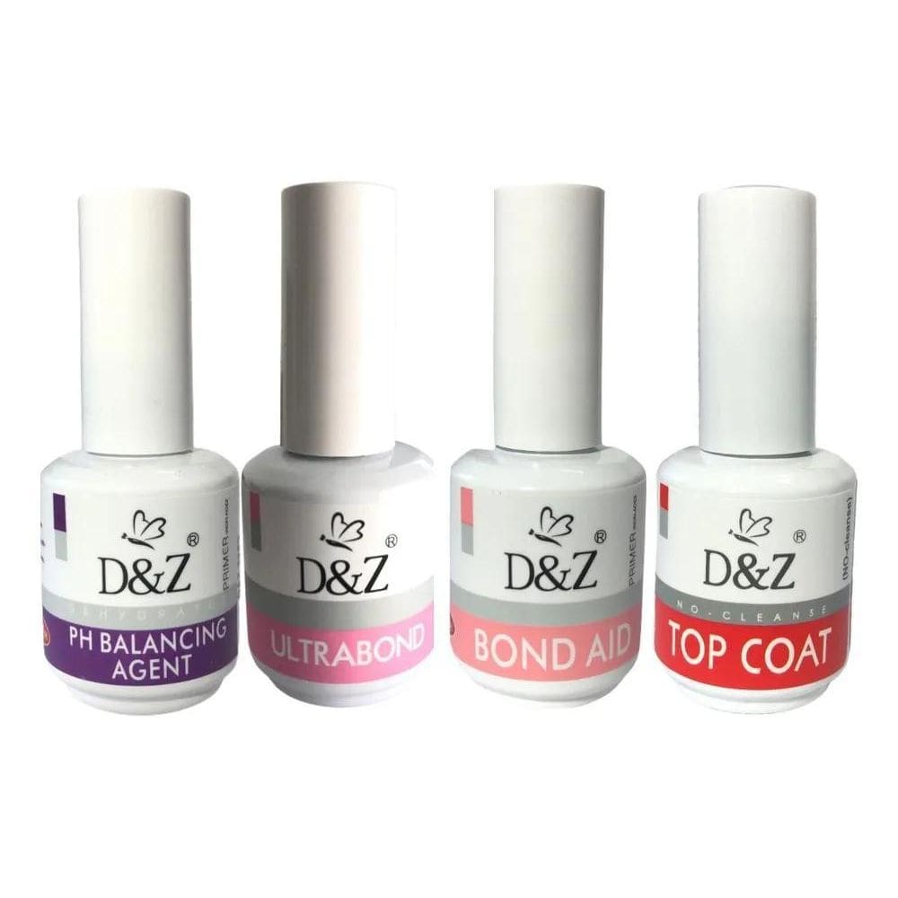 2X Kit Completo Blindagem Das Unhas Preparadores D&Z Sioux B