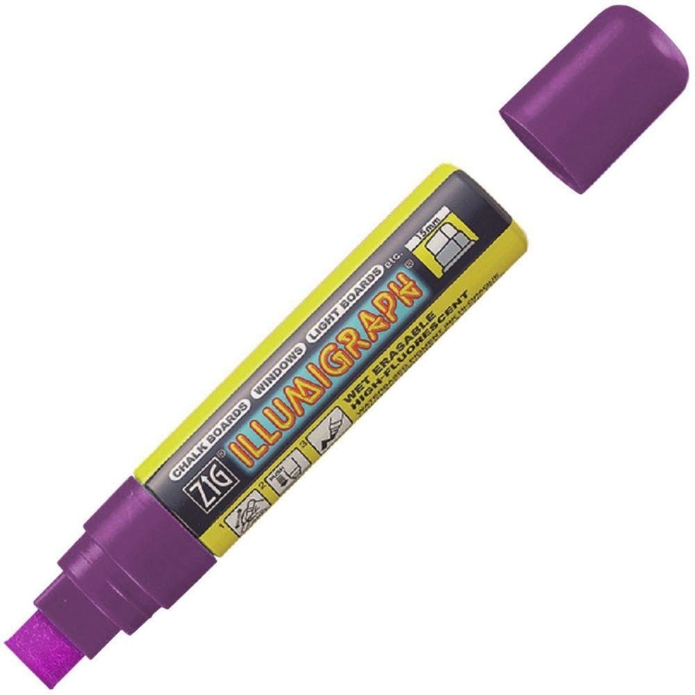 Caneta Marcador Zig Illumigraph Big Broad Pma-720 Violet