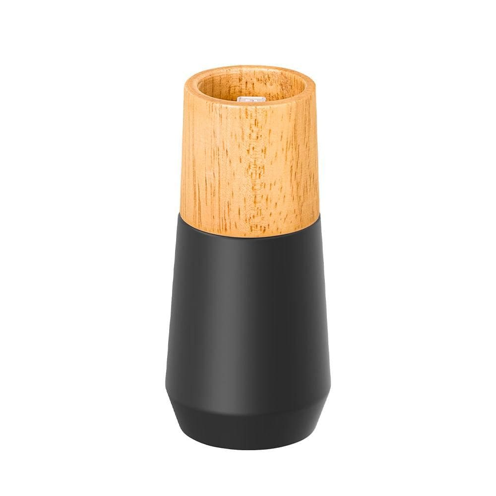 Moedor de Sal e Pimenta Tramontina Realce em Madeira Seringueira de 12,7 cm Preto